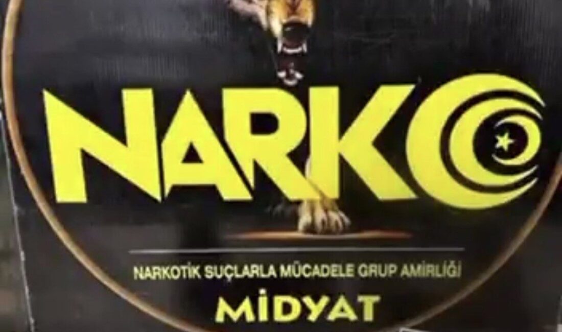 Mardin’in Midyat ilçesinde gerçekleştirilen operasyonda, çikolata dolu bir cam kavanoz