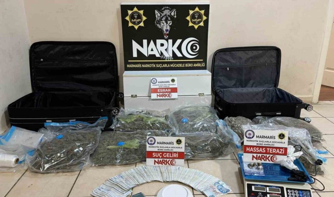 Marmaris ilçesinde uyuşturucu ticaretine karşı yapılan operasyonda 5 şüpheli tutuklandı.