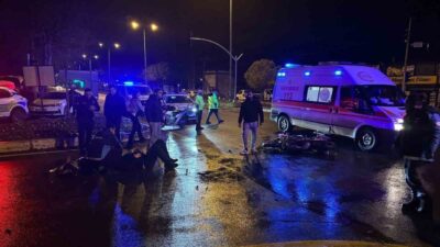 Muğla’nın Menteşe ilçesinde bir kişinin ağır yaralandığı trafik kazası, otomobil