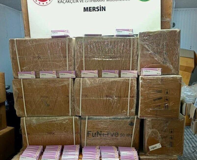Mersin’de gümrük muhafaza birimleri tarafından yürütülen titiz araştırmaların sonucunda, yurt