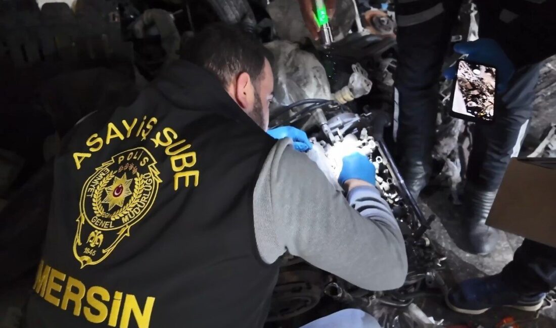 Mersin’de polisin, 1 milyar 180 milyon TL işlem hacmi olan
