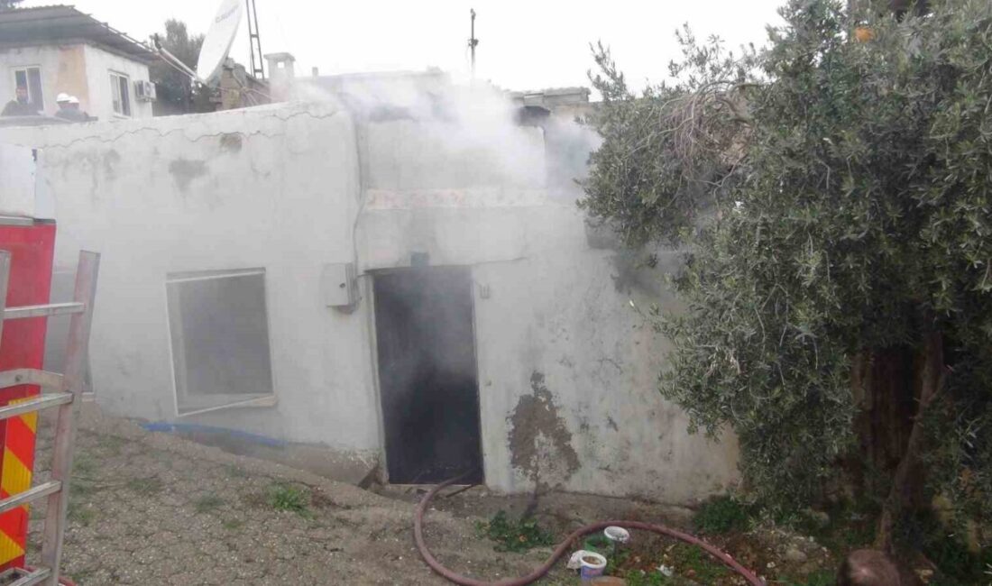 Mersin’in Silifke ilçesinde, bir evde çıkan yangın korku ve endişeye