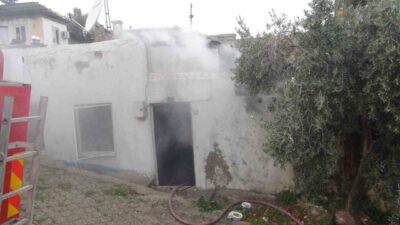 Mersin’in Silifke ilçesinde, bir evde çıkan yangın korku ve endişeye