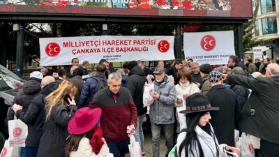 Miraç Kandili dolayısıyla Çankaya’da ikamet eden vatandaşlara kandil simidi ve
