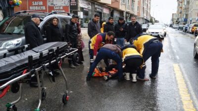 Tekirdağ’ın Muratlı ilçesinde meydana gelen bir trafik kazasında, bir yaya