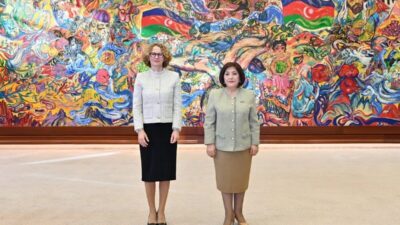 NATO Genel Sekreter Yardımcısı Radmila Shekerinska, Azerbaycan’ın başkenti Bakü’de yaptığı