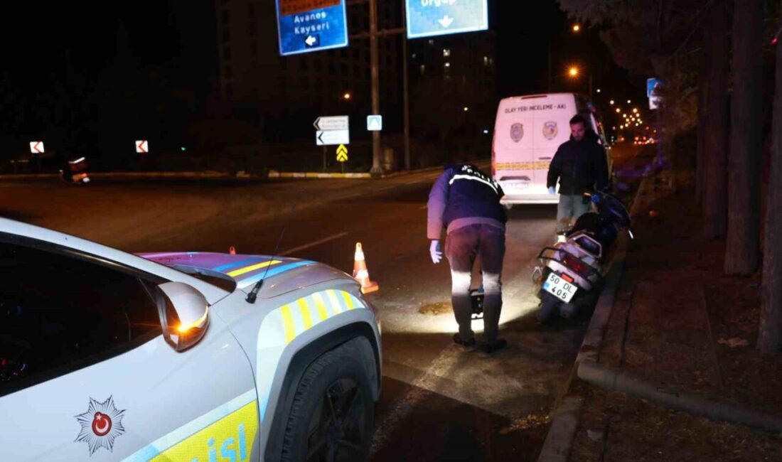 Nevşehir’de meydana gelen trafik kazasında bir motosiklet sürücüsü ağır yaralandı.