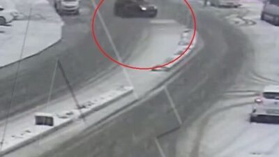 Ordu’da, bir sürücüne karla kaplı yolda drift yapmaya çalışırken 58.217