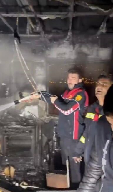 Osmaniye’nin Düziçi ilçesinde bulunan bir tek katlı evde meydana gelen