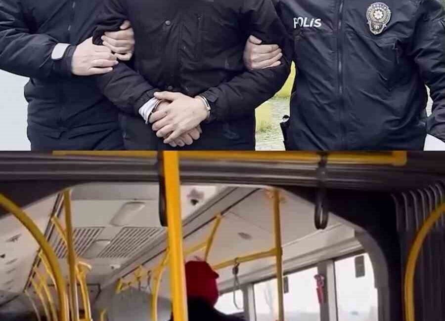 Bursa’da, belediye otobüsünde çıkan tartışmada bir genci dövdüğü iddia edilen