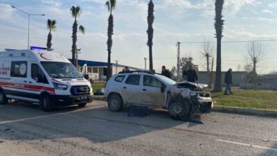 Adana’nın Ceyhan ilçesinde bugün meydana gelen trafik kazasında bir kişi