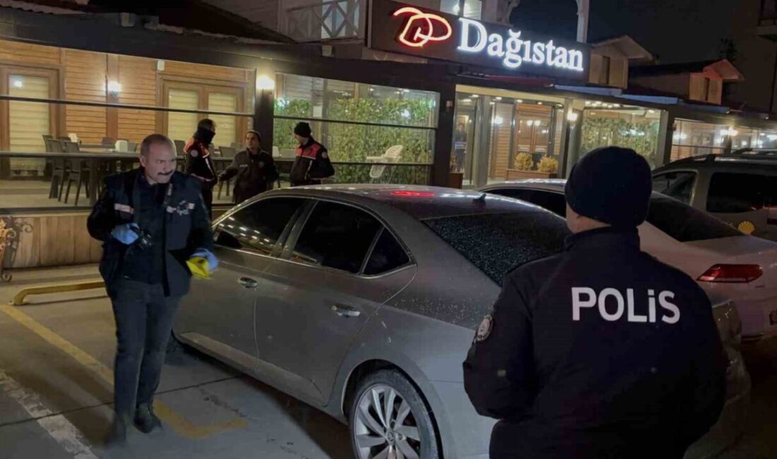 Aksaray’da alkollü bir restoranda çıkan tartışma sonucu 1 kişi silahla