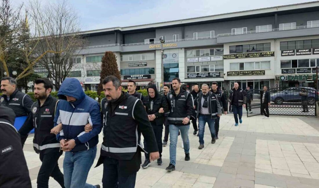 Düzce’de, sahte kimlik kullanarak arazi satmaya çalışan 5 kişilik dolandırıcılık