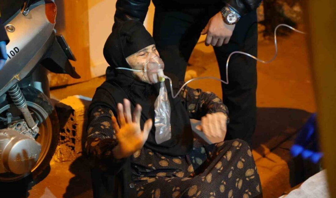 Samsun’un İlkadım ilçesinde, Muhtar Yaşar Keklik Sokak’ta bulunan üç katlı