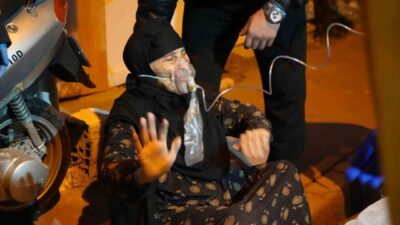 Samsun’un İlkadım ilçesinde, Muhtar Yaşar Keklik Sokak’ta bulunan üç katlı