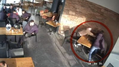 Samsun’da meydana gelen olayda, bir fırının pastane bölümünde 2 kişiyi