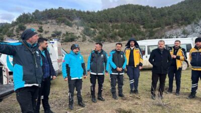 Samsun’un Vezirköprü ilçesine bağlı Susuz Mahallesi’nde kaybolan bir vatandaşın bulunması