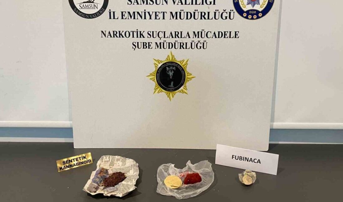 Samsun’un İlkadım ilçesinde gerçekleştirilen bir uyuşturucu operasyonunda 4 şüpheli gözaltına