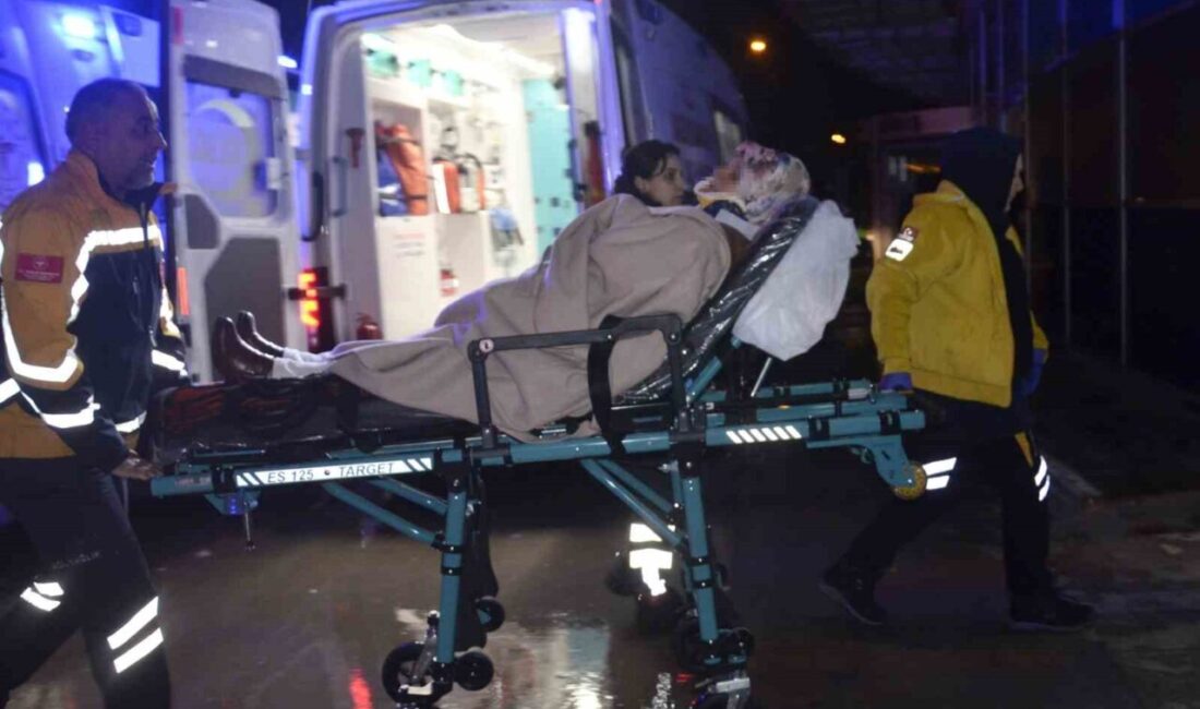 Samsun’un Alaçam ilçesinde dört aracın karıştığı zincirleme trafik kazasında beş