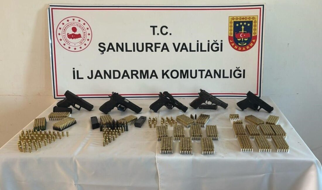 Şanlıurfa’da yasa dışı silah ticaretiyle mücadele kapsamında gerçekleştirilen operasyonda, 5
