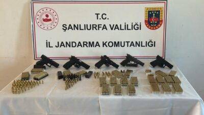 Şanlıurfa’da yasa dışı silah ticaretiyle mücadele kapsamında gerçekleştirilen operasyonda, 5