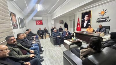 AK Parti Yerköy İlçe Teşkilatı aylık olağan toplantısını geniş katılımla