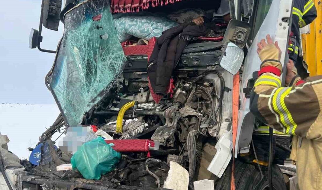 Diyarbakır’ın Kayapınar ilçesinde, seyir halindeki bir tırın park halindeki başka