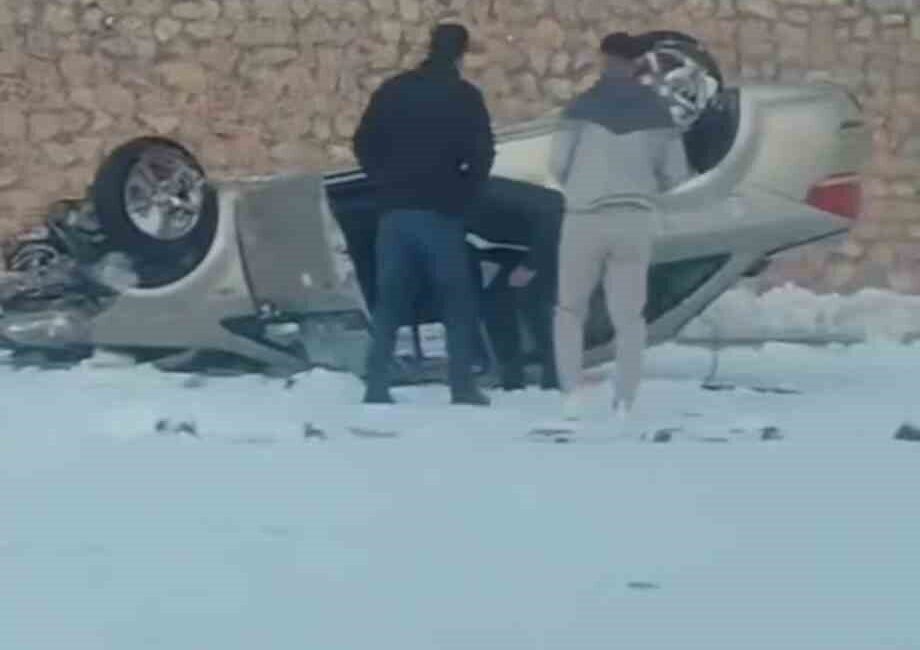 Siirt’in Kurtalan ilçesine bağlı Kayabağlar beldesinde meydana gelen kaza sonucunda
