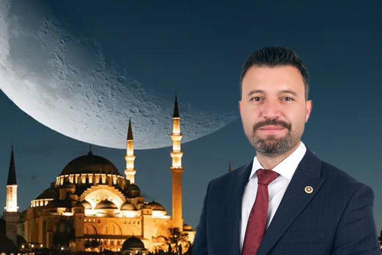 AK Parti Yozgat Milletvekili Süleyman Şahan, Miraç Kandili dolayısıyla yayımladığı