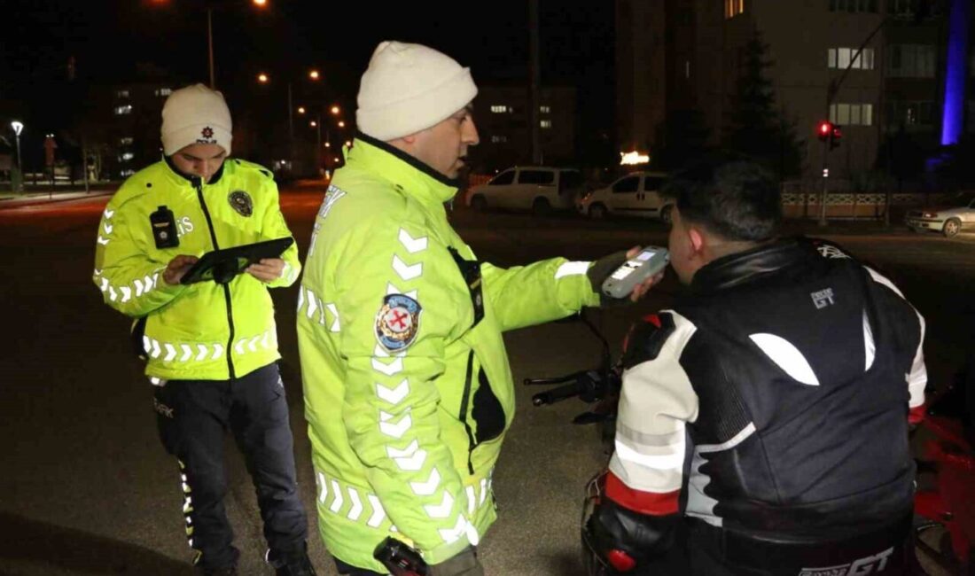 Eskişehir’de, polislerin yoğun katılımıyla gerçekleştirilen asayiş ve trafik denetiminde 502