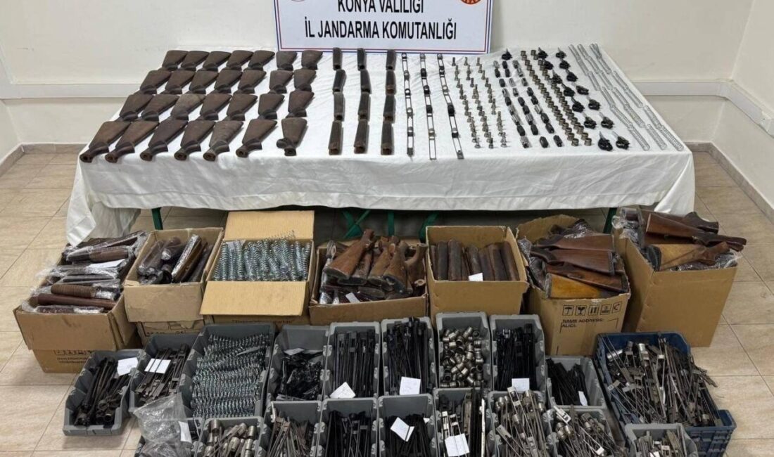 Konya’nın Beyşehir ilçesinde jandarma ekipleri tarafından gerçekleştirilen bir operasyonda önemli
