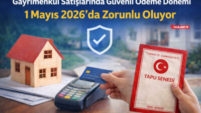 Gayrimenkul alım-satım işlemlerinde uzun süredir tartışılan güvenlik sorunlarına çözüm geliyor.