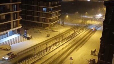 Tekirdağ’da etkili olan kar yağışı ve buzlanma sebebiyle, 12 Ocak
