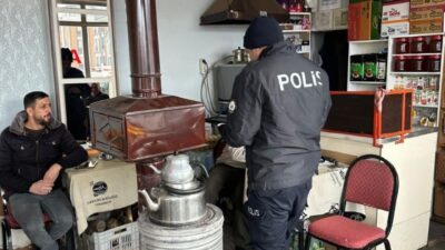 Tercan ilçesindeki “Huzurlu Sokaklar” uygulaması çerçevesinde, İlçe Emniyet Müdürlüğü ekipleri