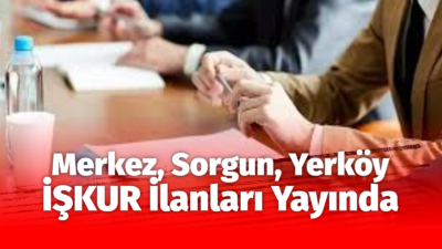 Yozgat’ta iş arayan vatandaşları sevindirecek yeni bir gelişme yaşandı. İŞKUR’un