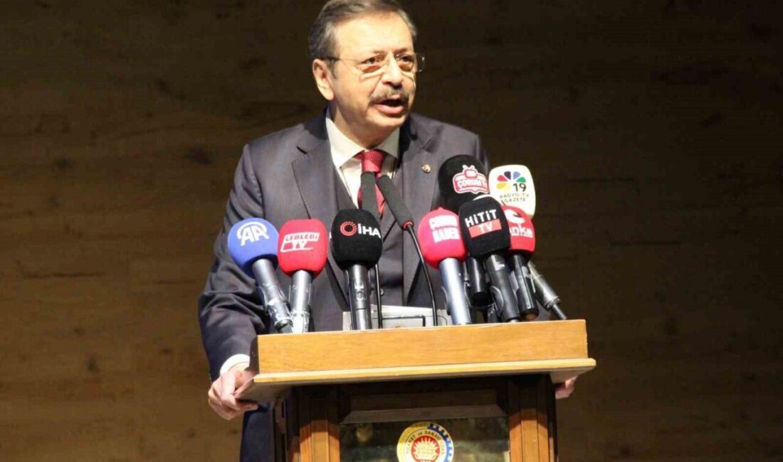 Türkiye Odalar ve Borsalar Birliği Başkanı Rifat Hisarcıklıoğlu, Çorum Ticaret