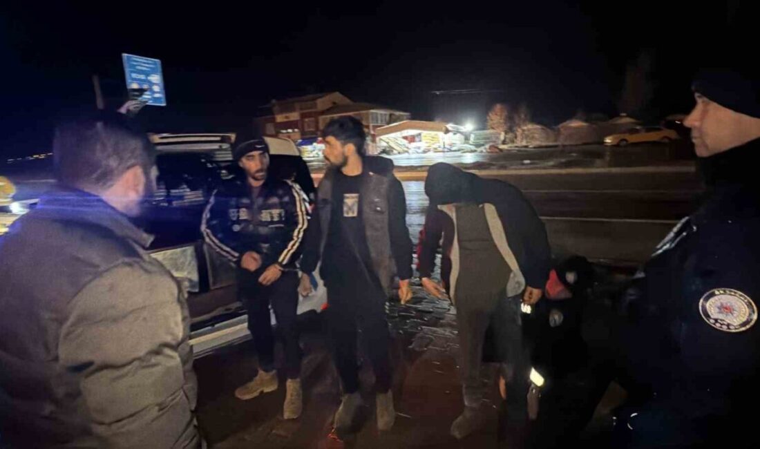 Erbaa İlçesi’nde durdurulan bir araçta 3 kaçak göçmenin yakalandığı bildirildi.
