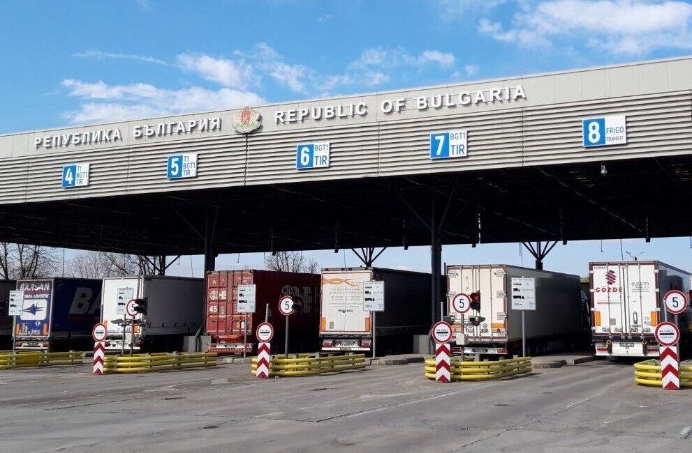 Türkiye plakalı üç farklı tır Bulgaristan üzerinden Edirne Kapıkule Sınır