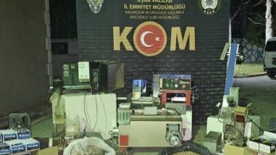 Uşak İl Emniyet Müdürlüğü KOM Şube Müdürlüğü ekiplerinin gerçekleştirdiği operasyonlar