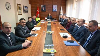 Uşak’ta gerçekleştirilen “İl Güvenlik, Asayiş ve Koordinasyon Kurulu Toplantısı”nda Vali