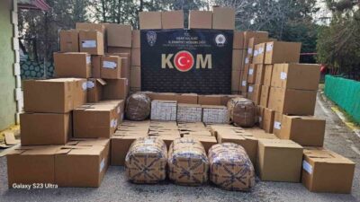 Uşak İl Emniyet Müdürlüğü’ne bağlı Kaçakçılık ve Organize Suçlarla Mücadele
