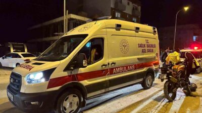 Uşak merkeze bağlı Kemalöz Mahallesi Değirmendere Caddesi’nde meydana gelen bir