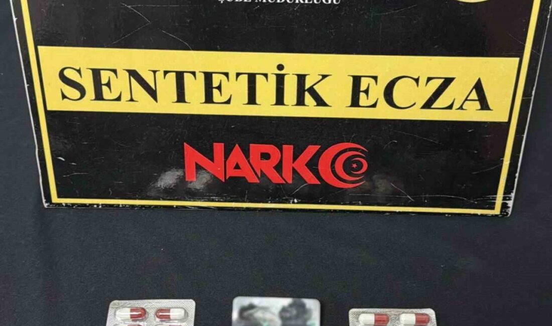 Kırşehir’de Narkotik Suçlarla Mücadele Şube Müdürlüğü ekipleri tarafından gerçekleştirilen bir