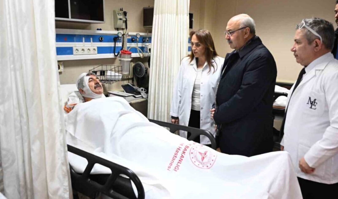 Denizli Valisi Yavuz Selim Köşger, sabah saatlerinde Buldan ilçesinde meydana