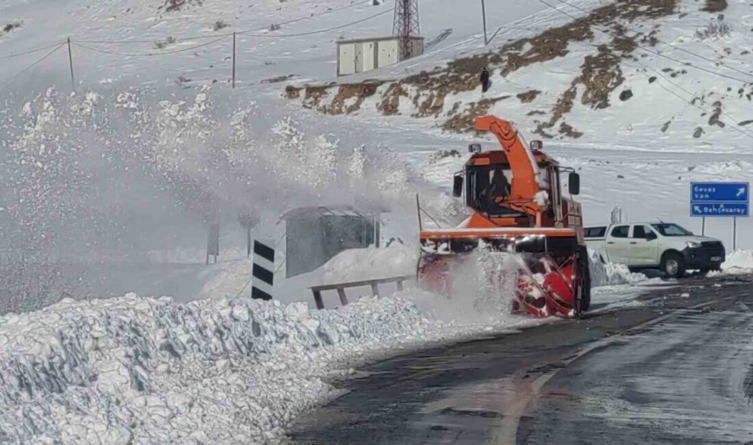 Van-Çatak kara yolu, 5 gün önce meydana gelen çığ felaketi