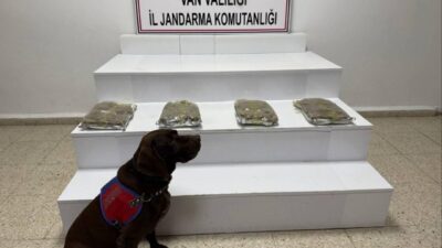 Van’ın Başkale ilçesinde jandarma ekipleri tarafından gerçekleştirilen operasyonda 5 kilo