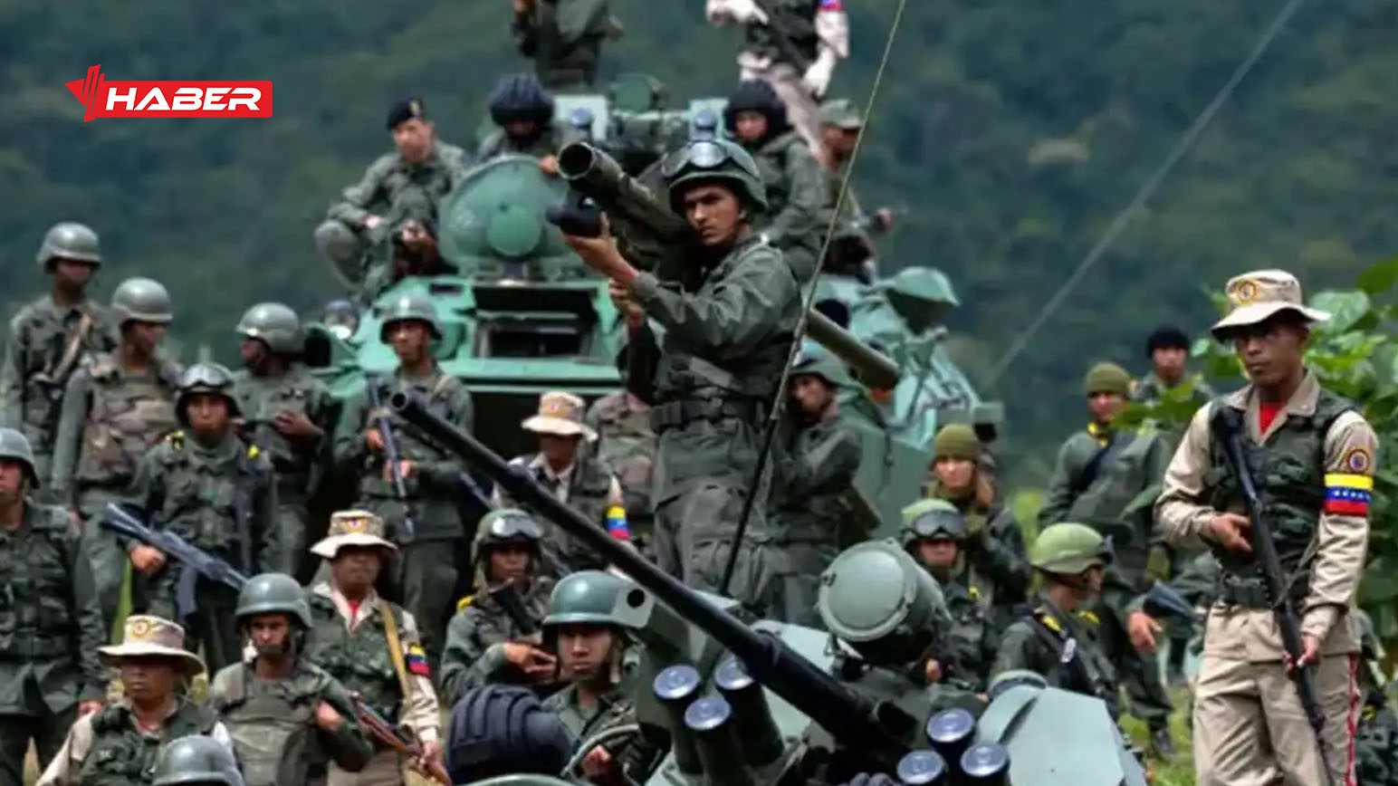 venezuela kaç askeri var