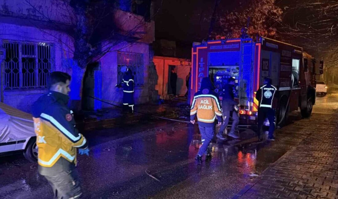 Adıyaman merkezinde bulunan metruk bir evde yalnız yaşayan Muzaffer D.,