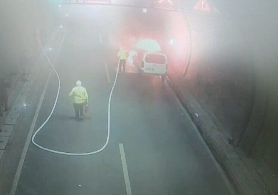 Kahramanmaraş’ta, Göksun Edebiyat Yolu Necip Fazıl Kısakürek Tüneli’nde meydana gelen