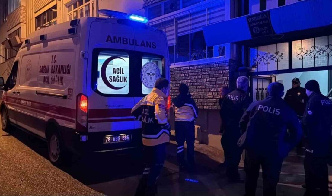 Karabük ilinde bir yaşlı adam, ikamet ettiği apartmanın merdiven boşluğunda